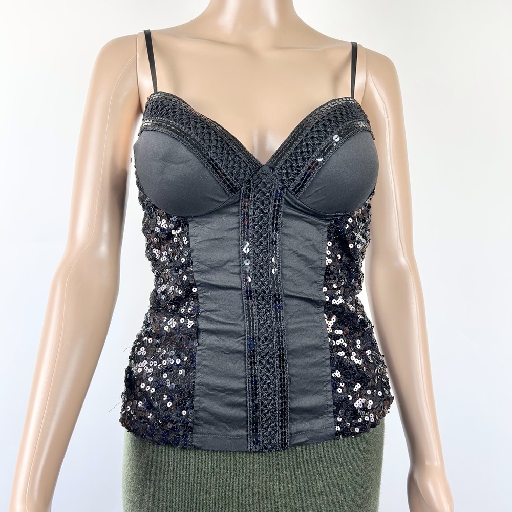 Sequins Corset Top
